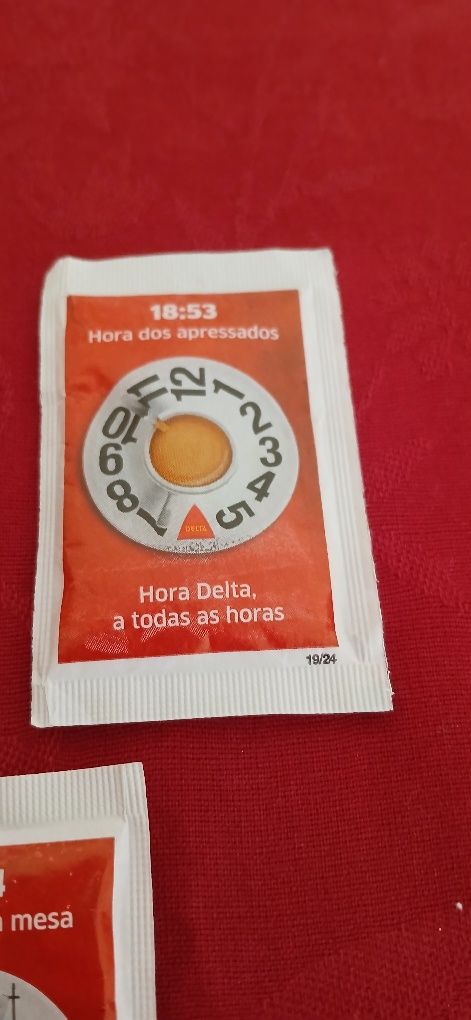 Pacotes de açúcar Delta