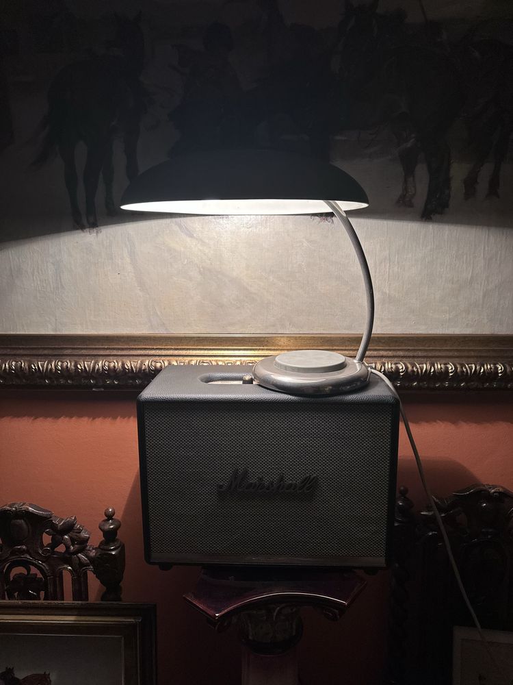 Designerska lampa z NRD typ Bauhaus 1969 suoercstan