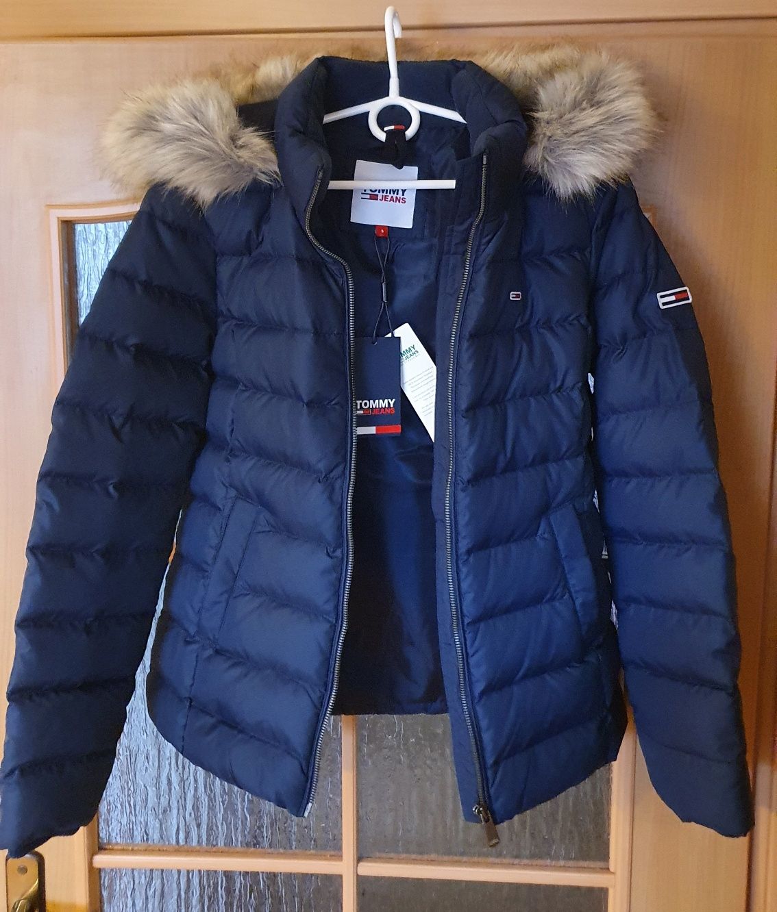 Tommy hilfiger tommy jeans kurtka zimowa kurtka damska rozmiar S