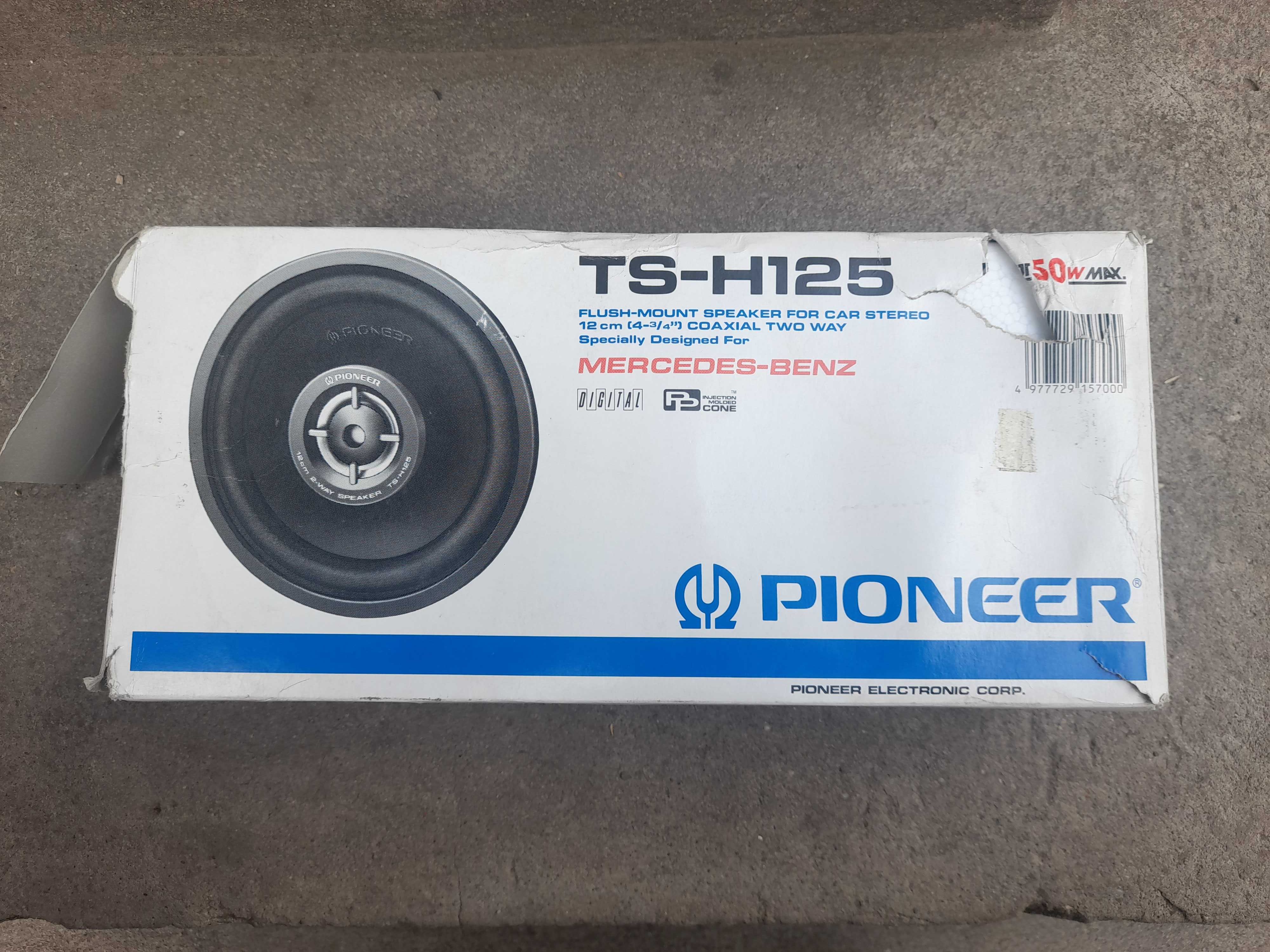 Авто акустика комплект 2 колонки  Pioneer TS-H125  12x12 Mercedes Benz