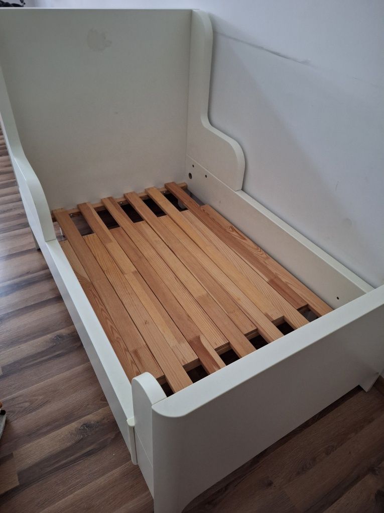 Łóżko dziecięce IKEA BUSUNGE białe