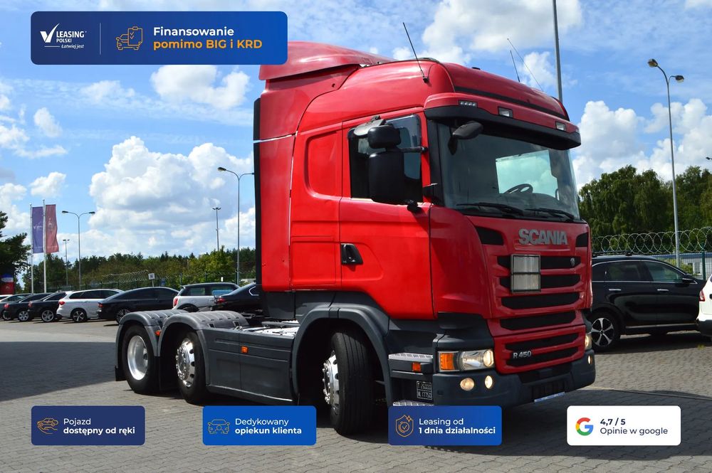 Scania R450  [14093] Kabina Highline, automat, tempomat, FV23%VAT