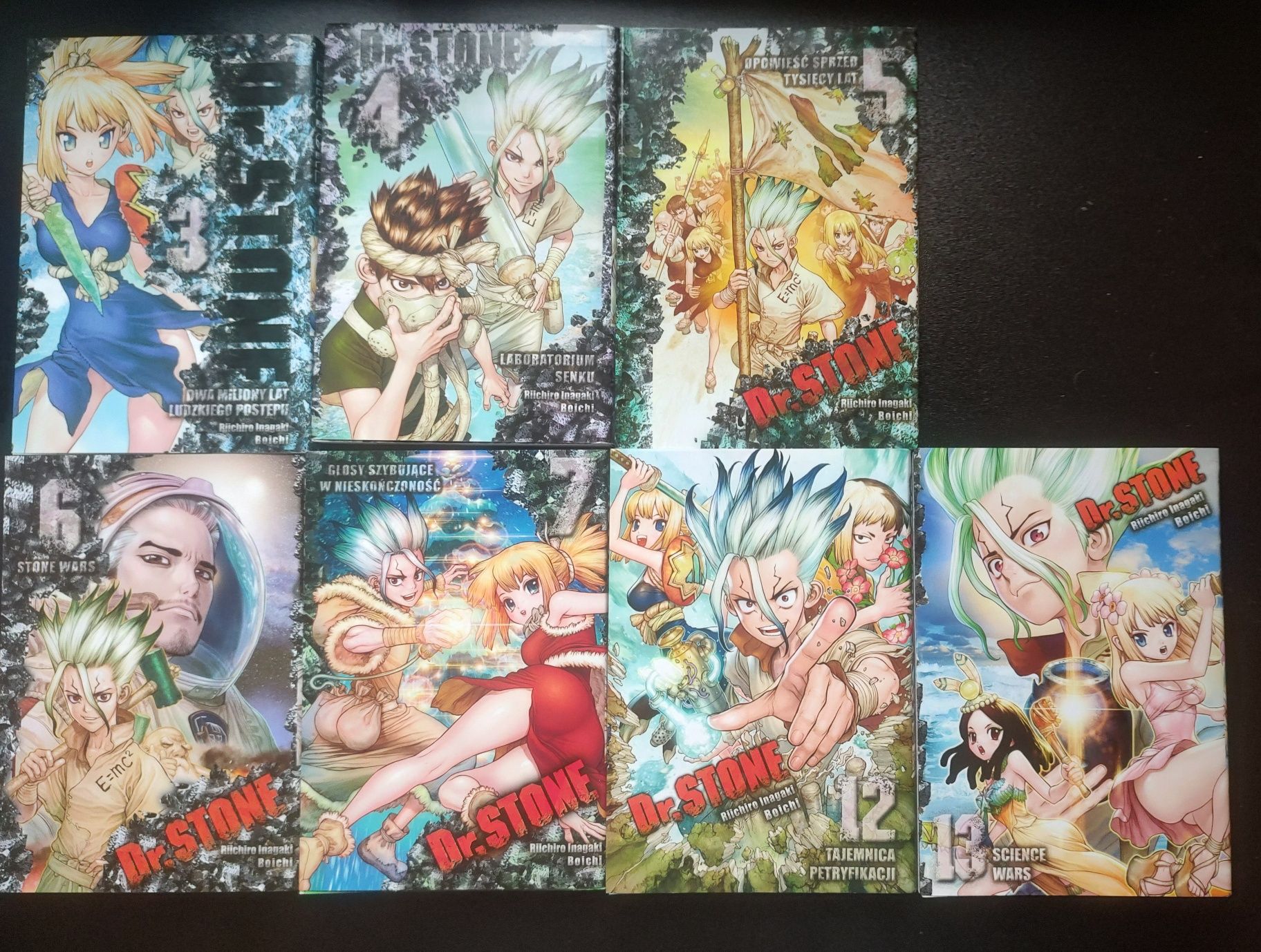 Dr stone Tomy 3-7,12,13