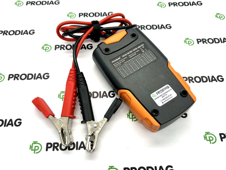 Тестер акумуляторних батарей FOXSUR FBT-200