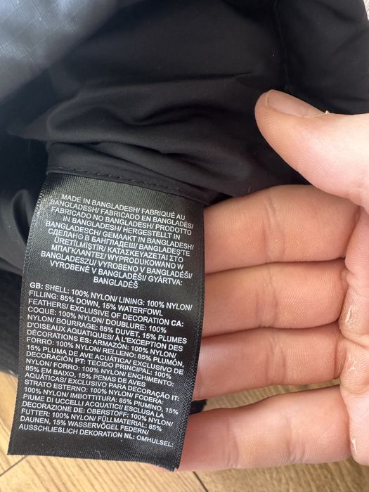 The North Face Nuptse 700 M czarna