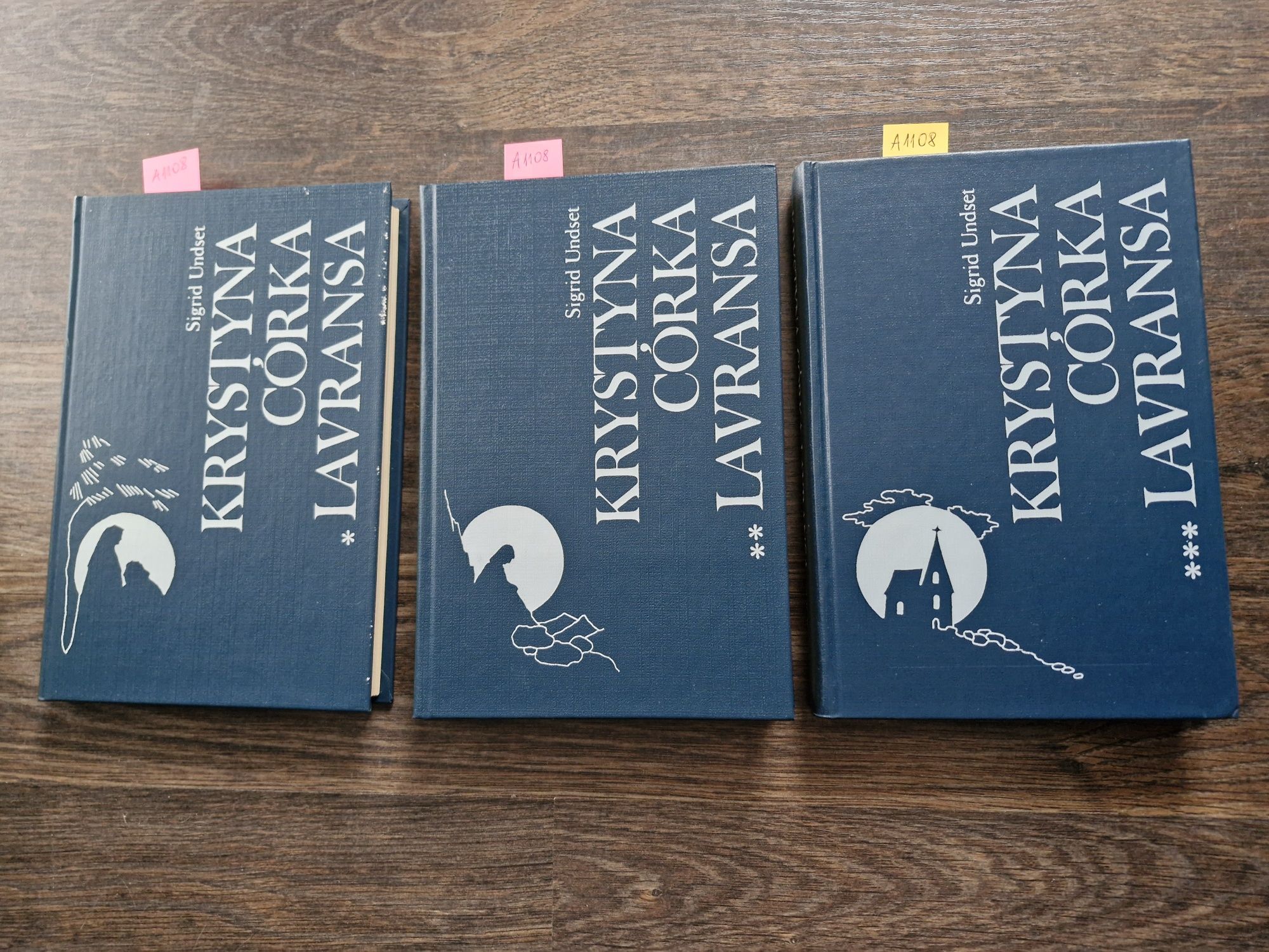 A1108. "Krystyna córka Lavransa" Sigrid Undset