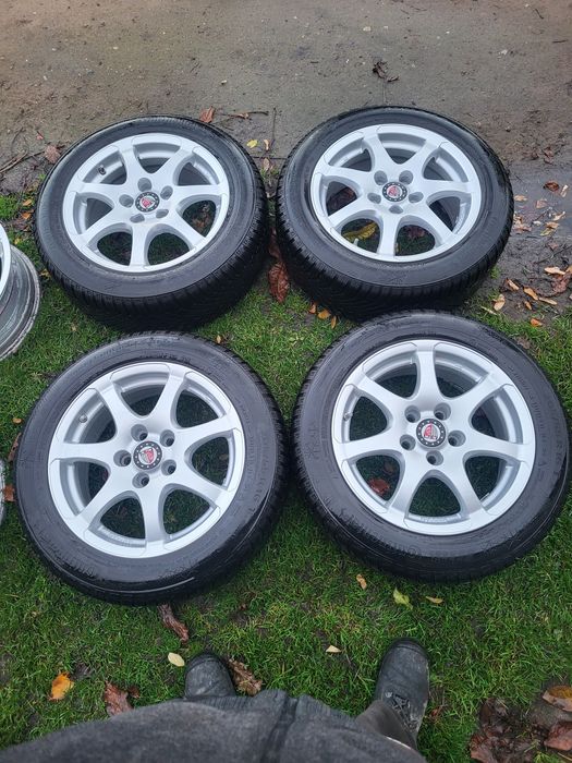 Alufelgi 5x110 16 et38 +opony zimowe 205/55 16