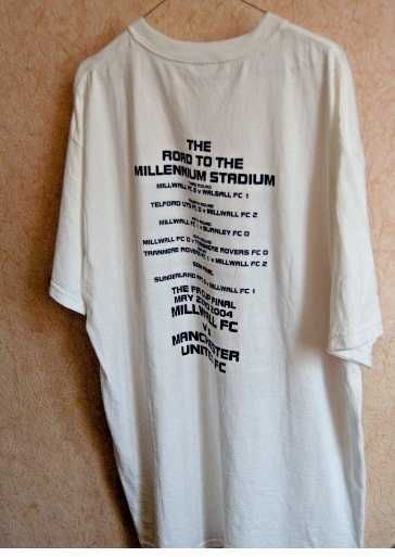 Крутая Футболка F.A CUP Final 2004 Millwall Manchester Unated Футбол