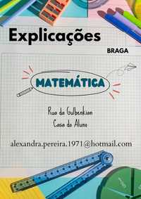 Explicações particulares de Matemática em Braga