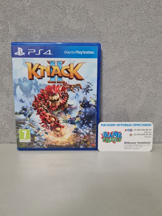 Knack 2 II Knack2 KnackII RUS Ps 4 5 Ps4 Ps5 Обмін