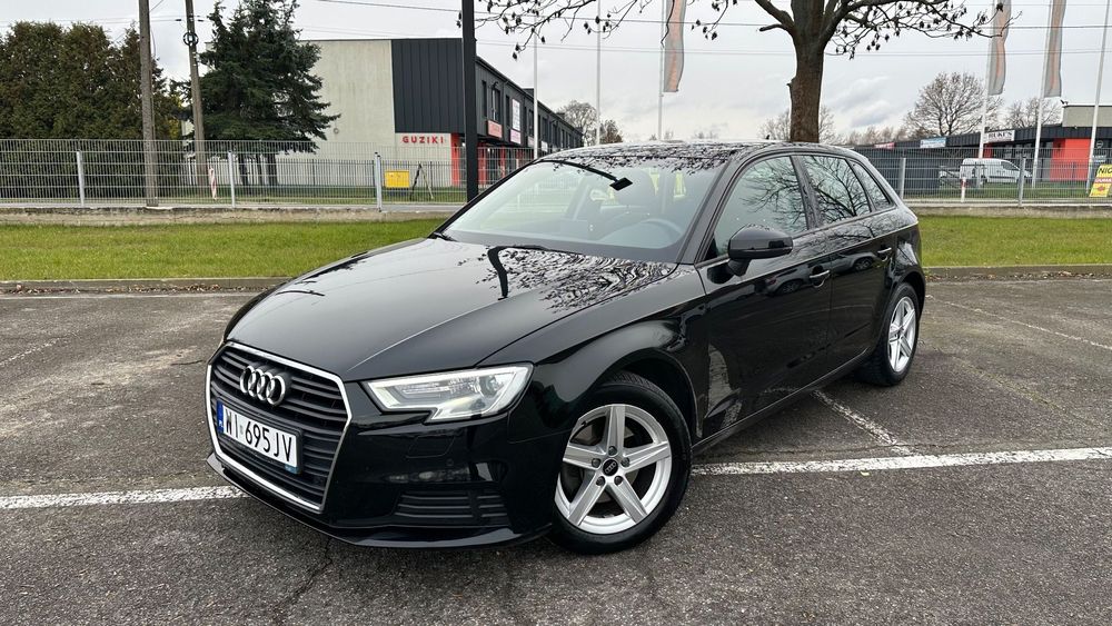 Audi A3 Sportback Salon Polska/88tys km/150KM S tronic/2019/bezwypadkowy/serwis ASO