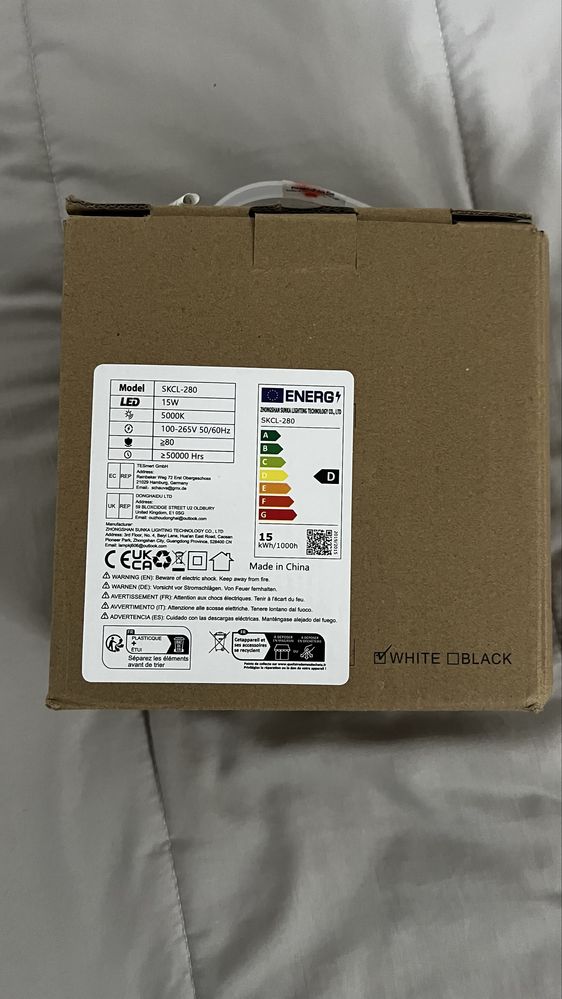 Lampadas led para teto