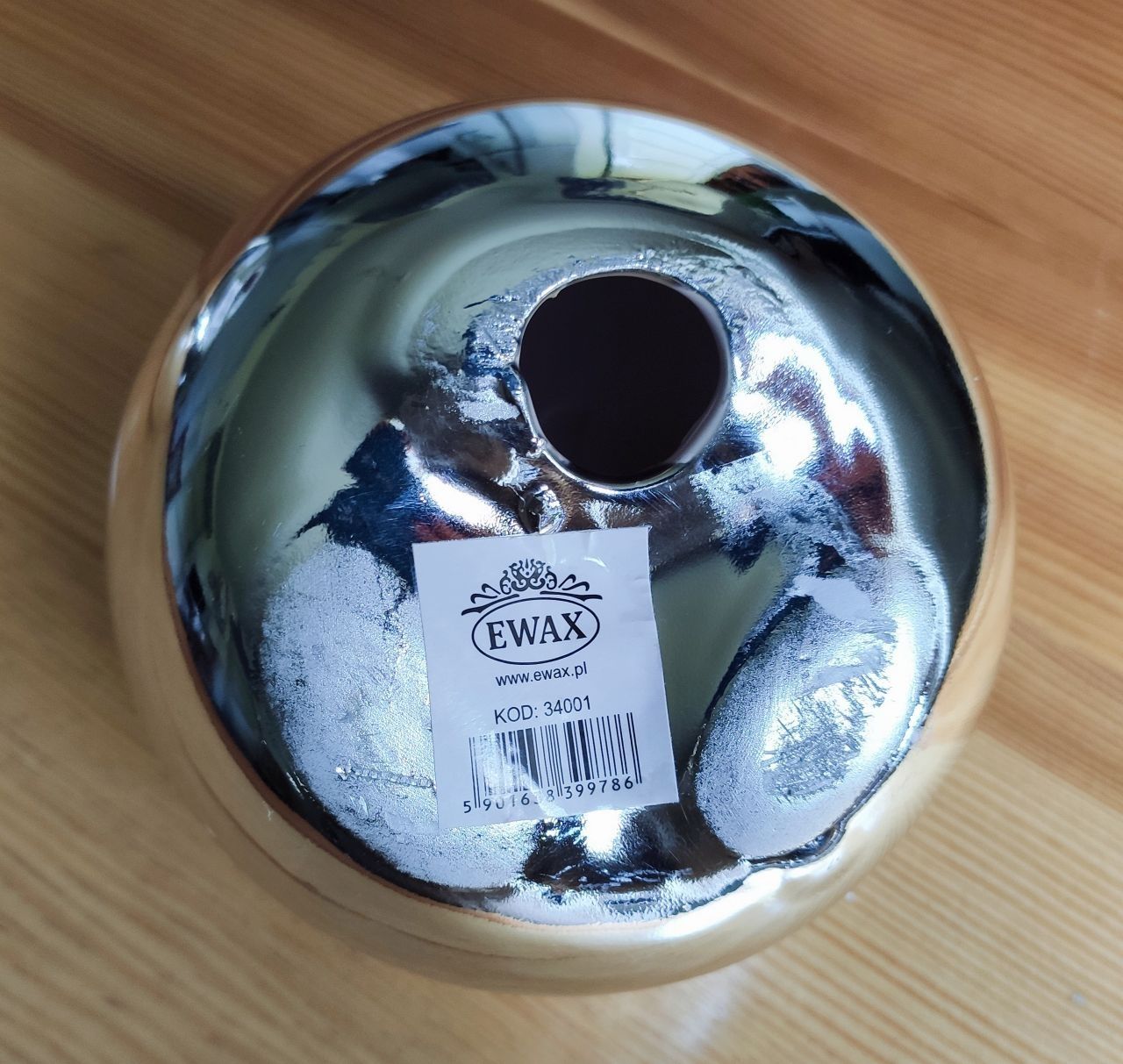 2 srebrne jabłka ceramiczne Ewax