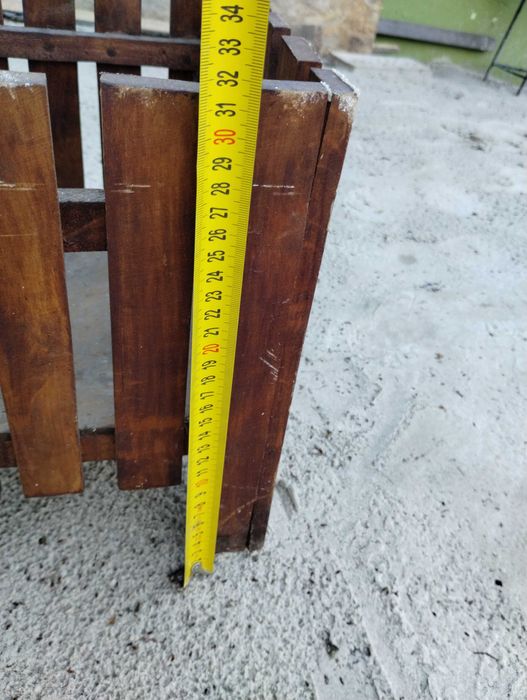 Donica drewniana do ogrodu