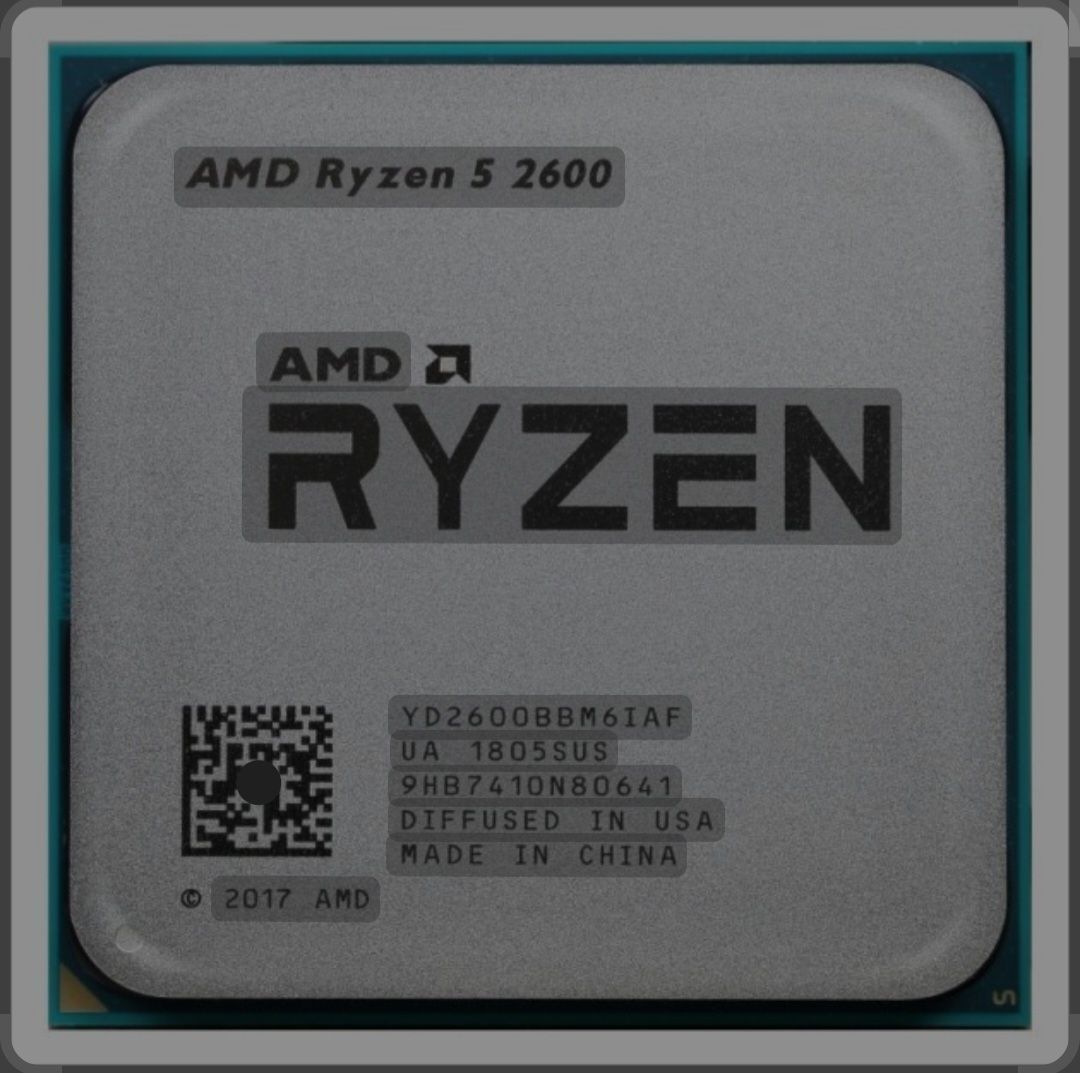 Ryzen 5 2600 процесор