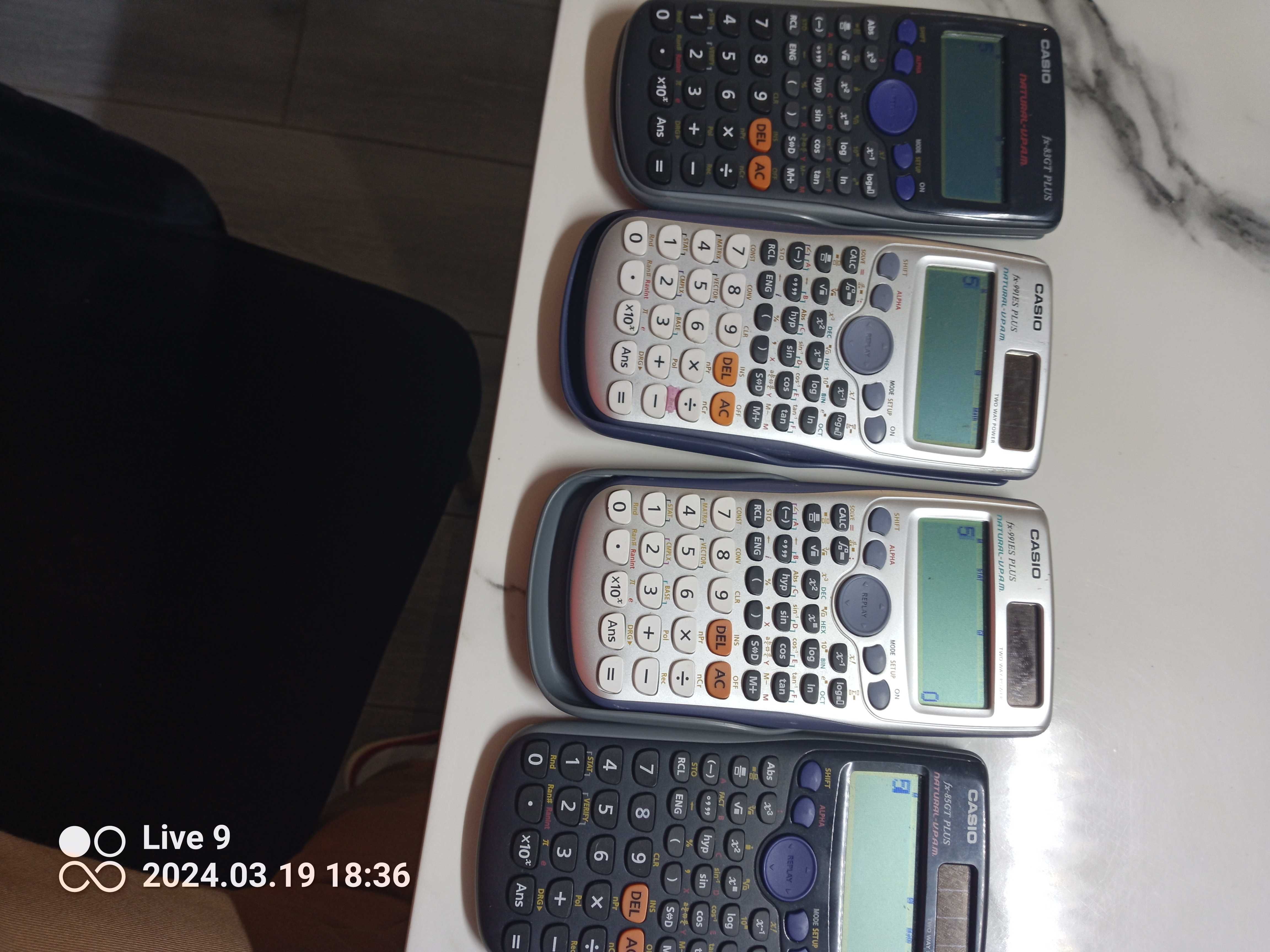 Kalkulator statystyczny Casio