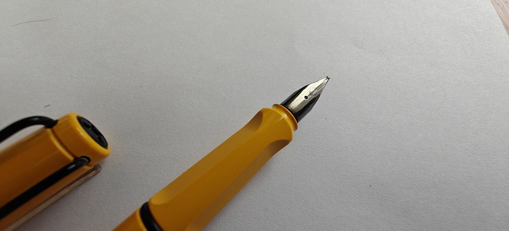 Pióro wieczne Lamy Safari wersja kolekcjonerska wczesne żółte