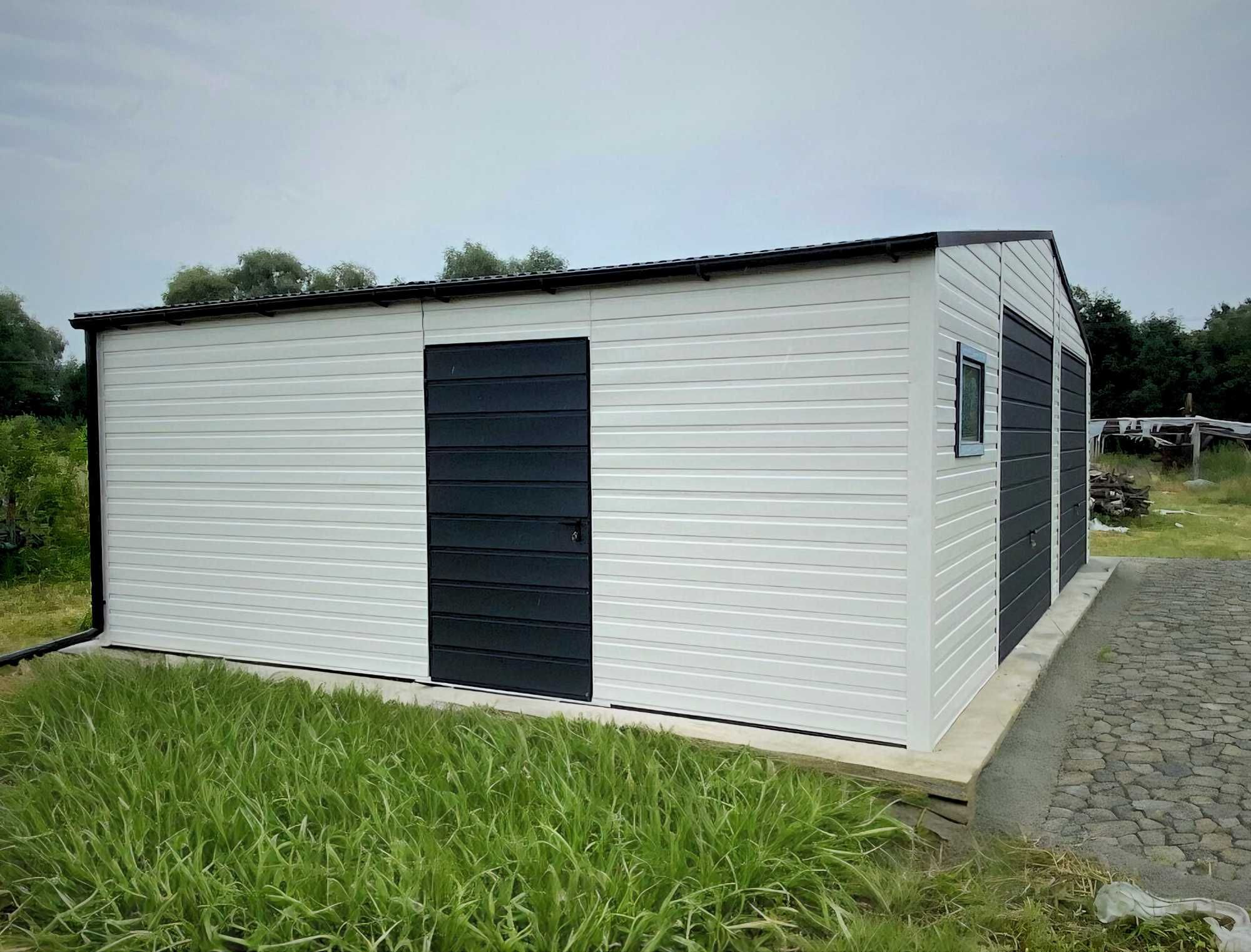 Schowek ogrodowy garaż blaszany 9x5m domek garaz na wymiar (10x6 11x5)