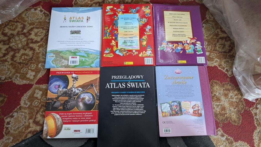 Ksiażki rózne tytuły