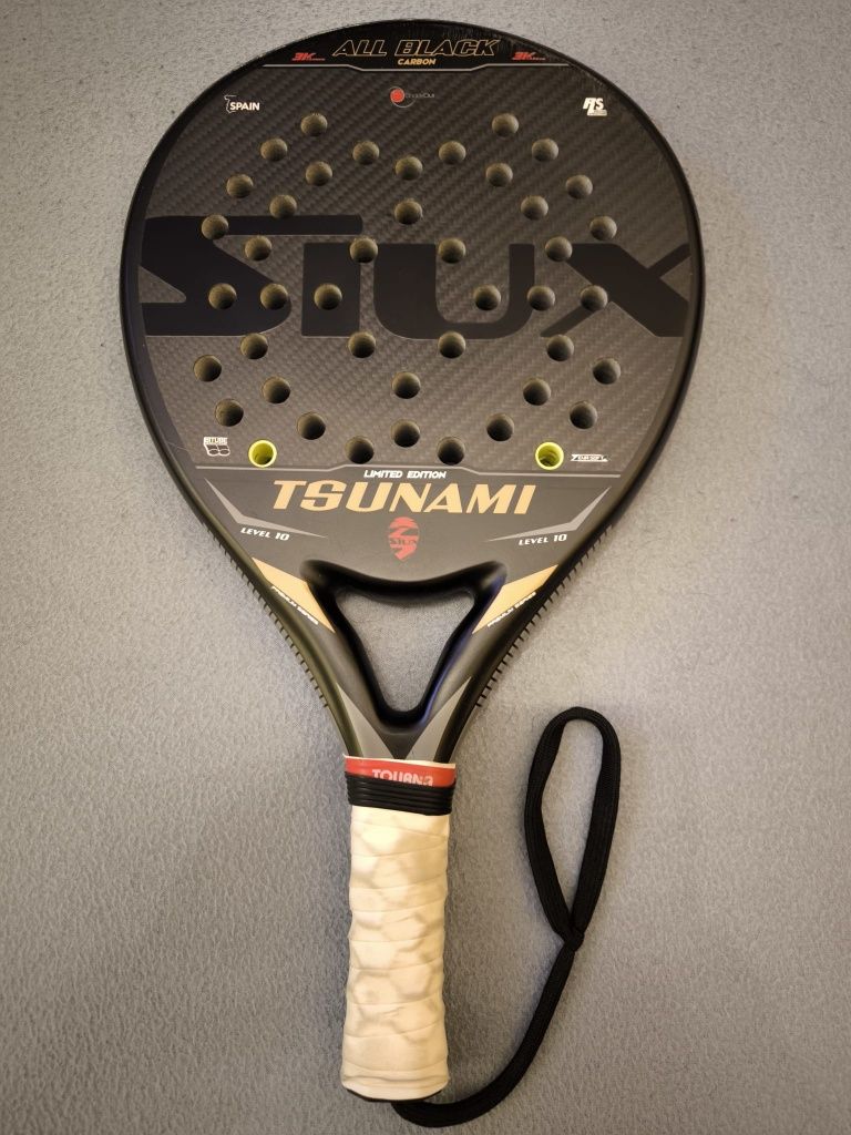 Raquetes Padel Siux - Tsunami All Black+Tsunami XTREME Carbon+Infernal