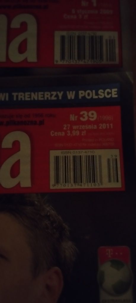 Piłka nożna  tygodnik  1szt