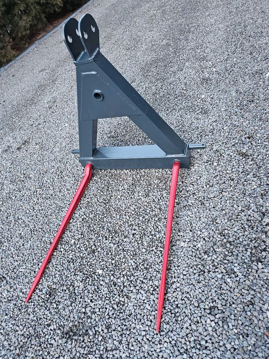 widły podnośnik do słomy do bel bali balotów na tył tuz DOWÓZ PL