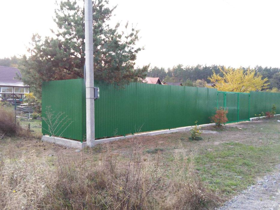 НЕДОРОГО СВАЇ фундамент під каркасний будинок, забори, ворота