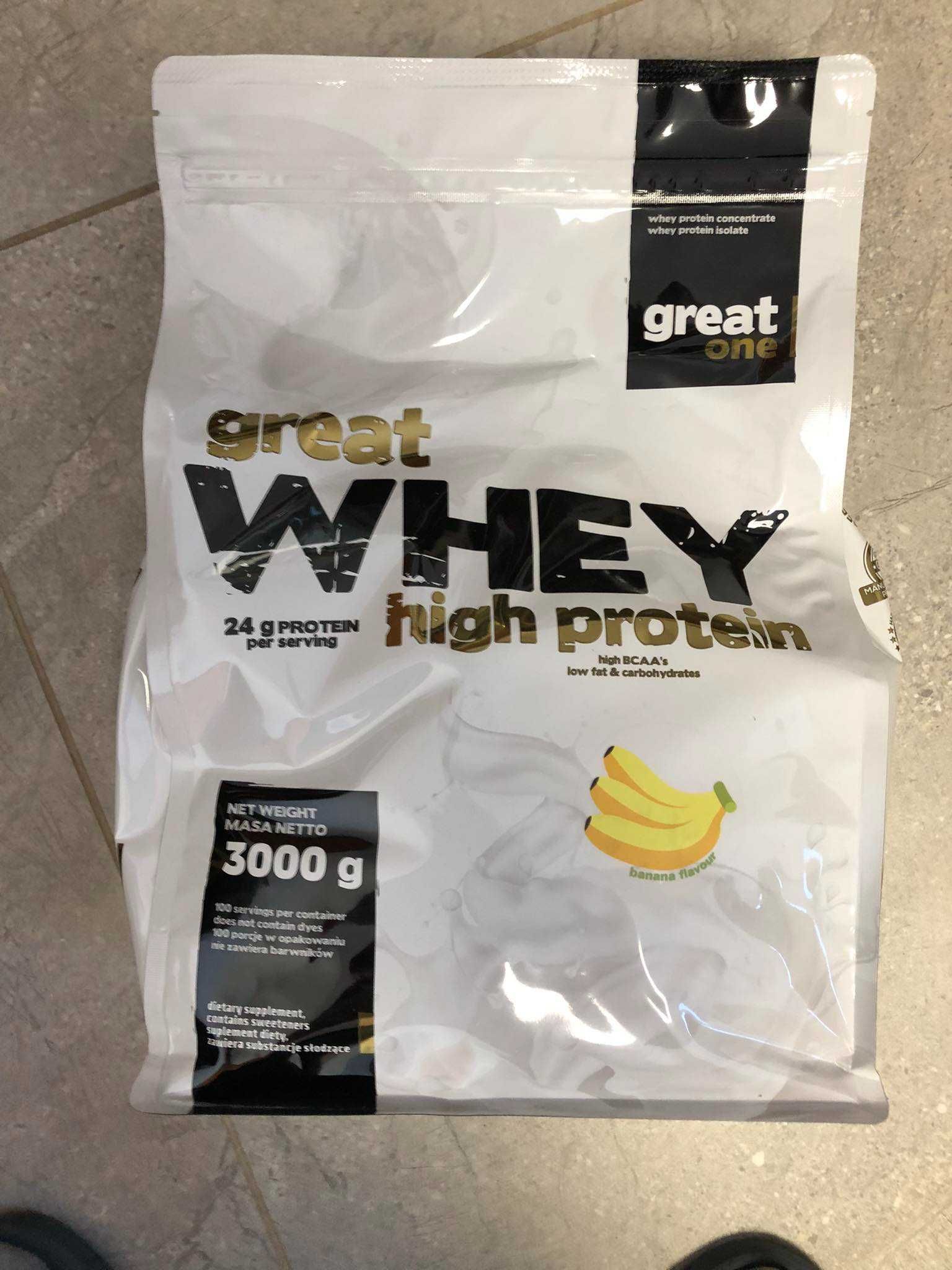 Białko Great Whey High Protein 3000g - Great One