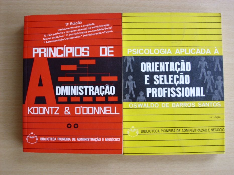 Biblioteca Pioneira de administração e Negócios