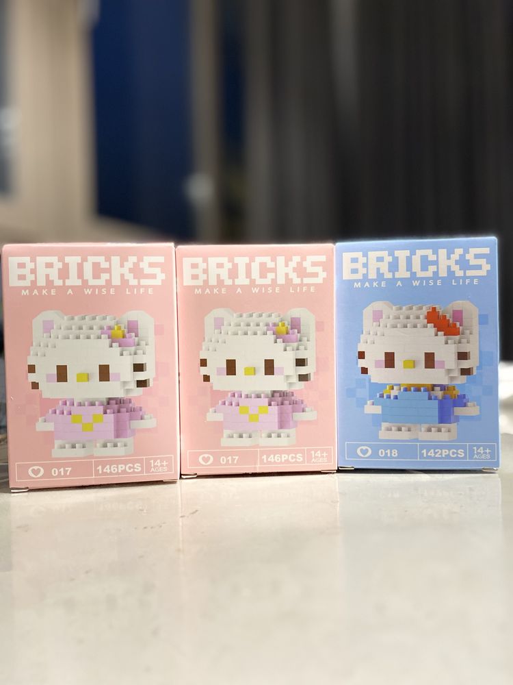 Лего фігурки хеллоу Кітті/ Hello Kitty/BRICKS