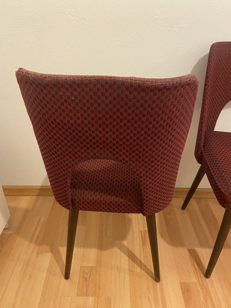 Dwa krzesła PRL
