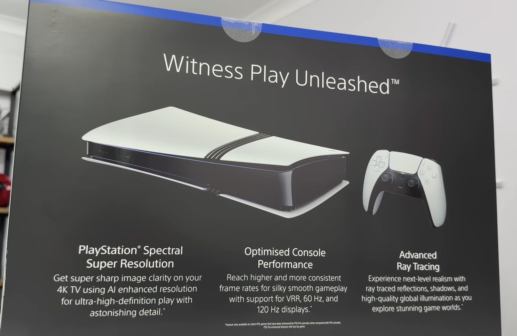 Playstation 5 Pro - lacrada, nova em caixa