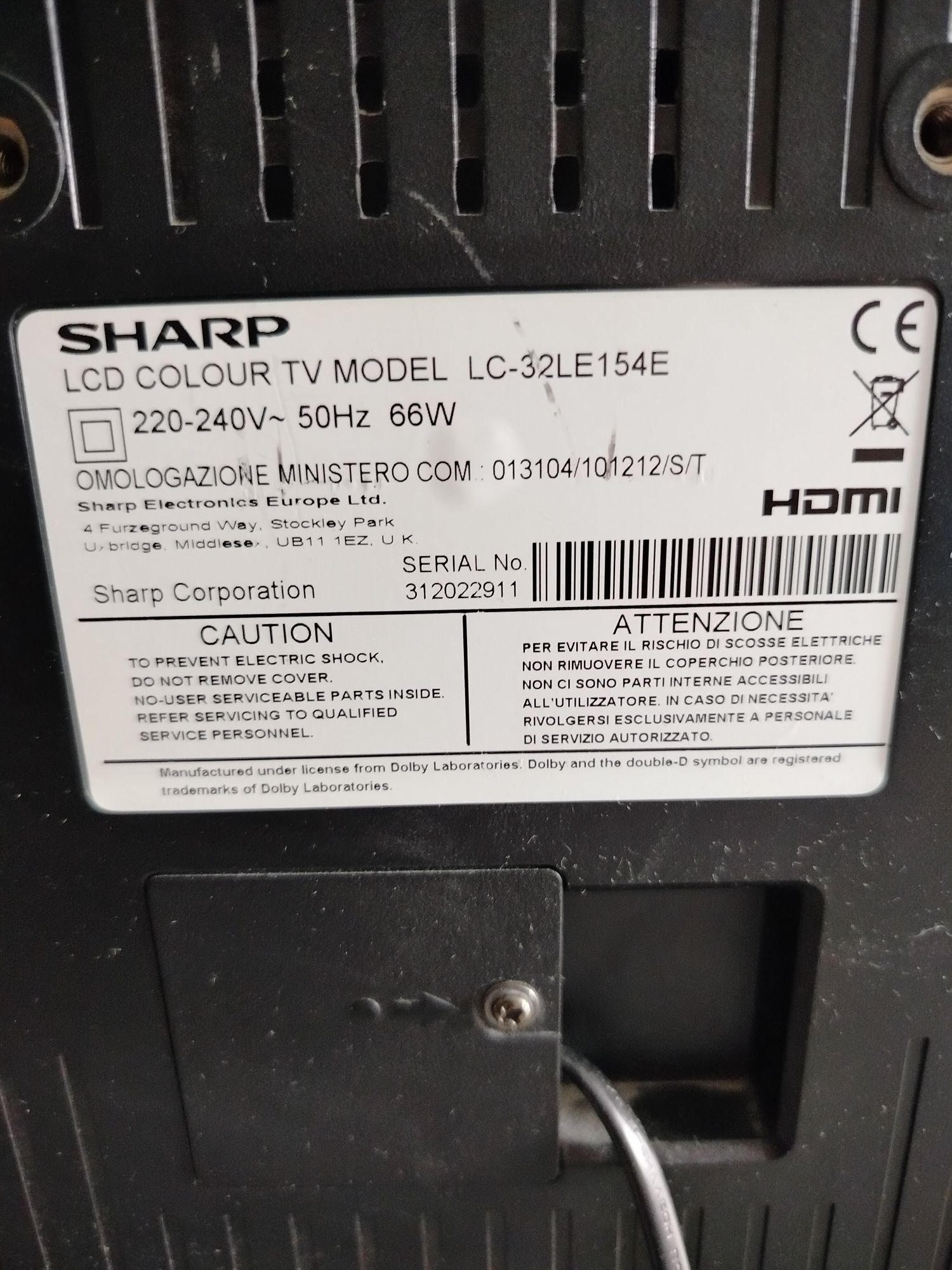 Telewizor SHARP 32