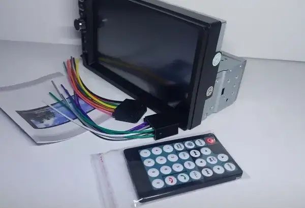 Мультимедійна автомагнітола 1Din 7012B з дистанційним керуванням 8629