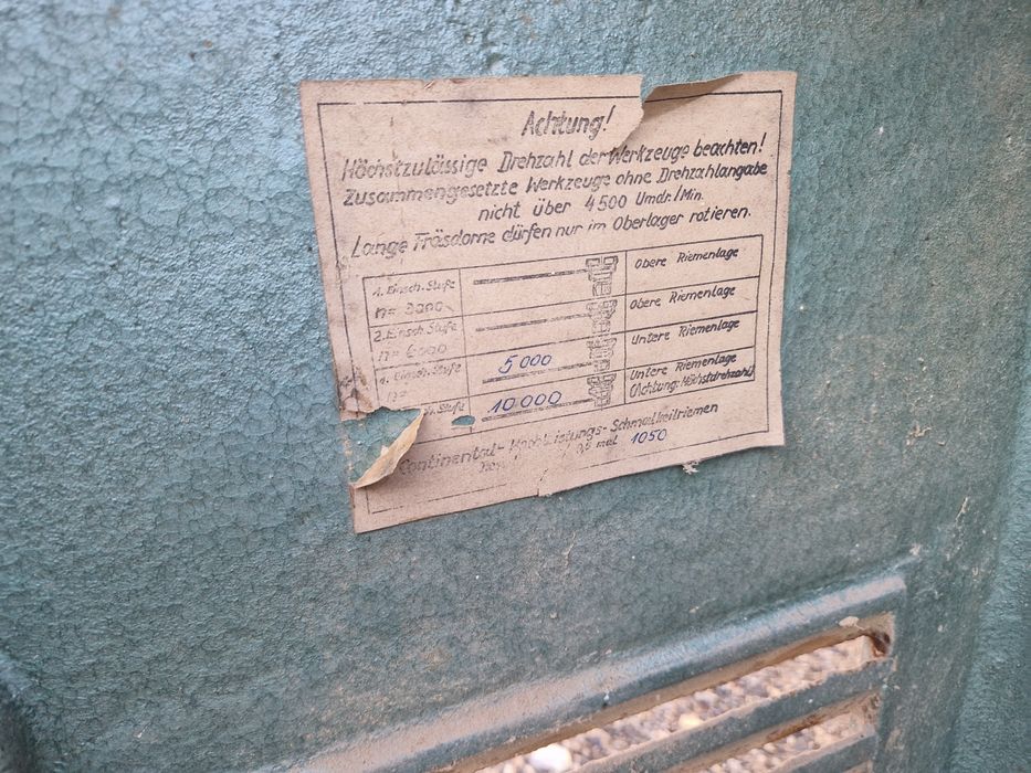 Frezarka do drewna stehle  dolnowrzecionowa sztachety boazeria blaty