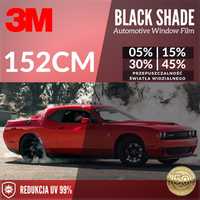 Folia przyciemniająca szyby 3m Black Shade 85%  152cm x 5m