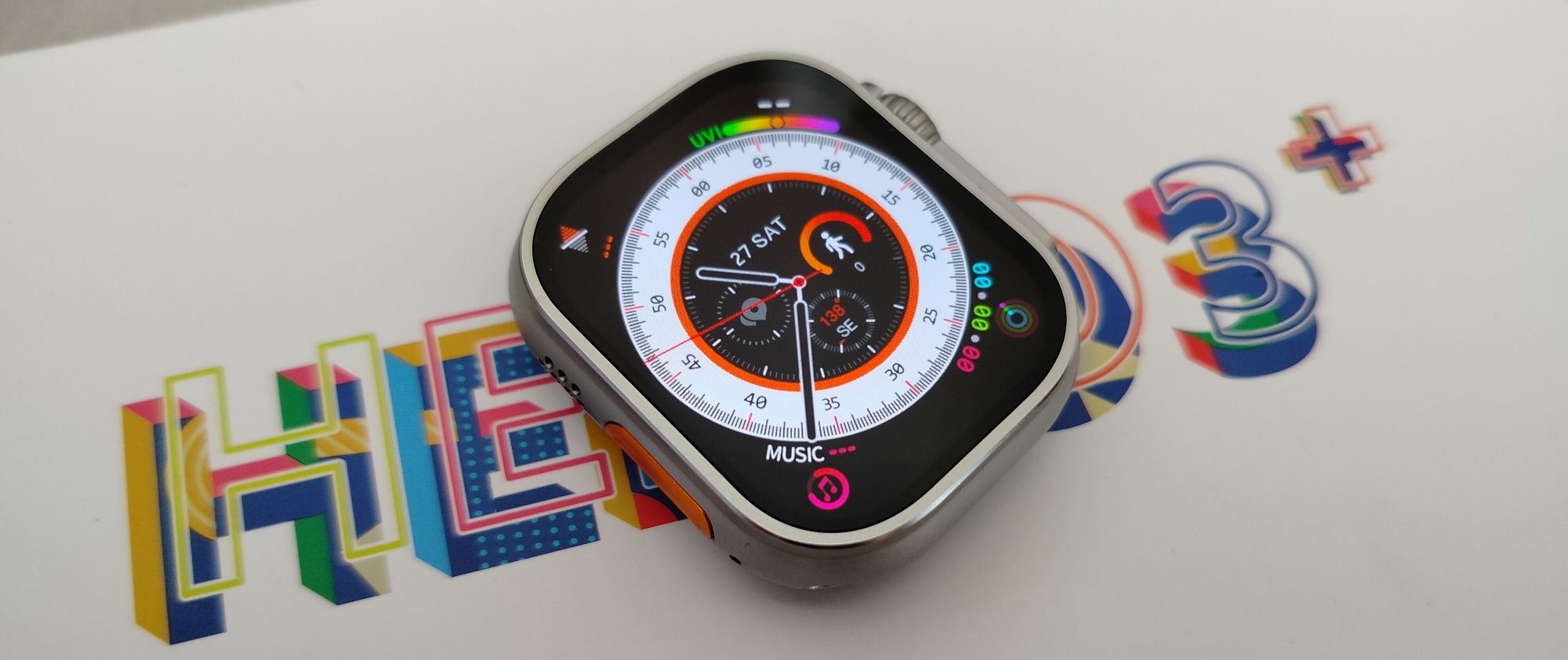 Smartwatch Hello Watch 3 + Plus (Watch Ultra)