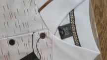 Nowa koszulka t-shirt dla chłopca 140 z kołnierzykiem i krótkim rękawe