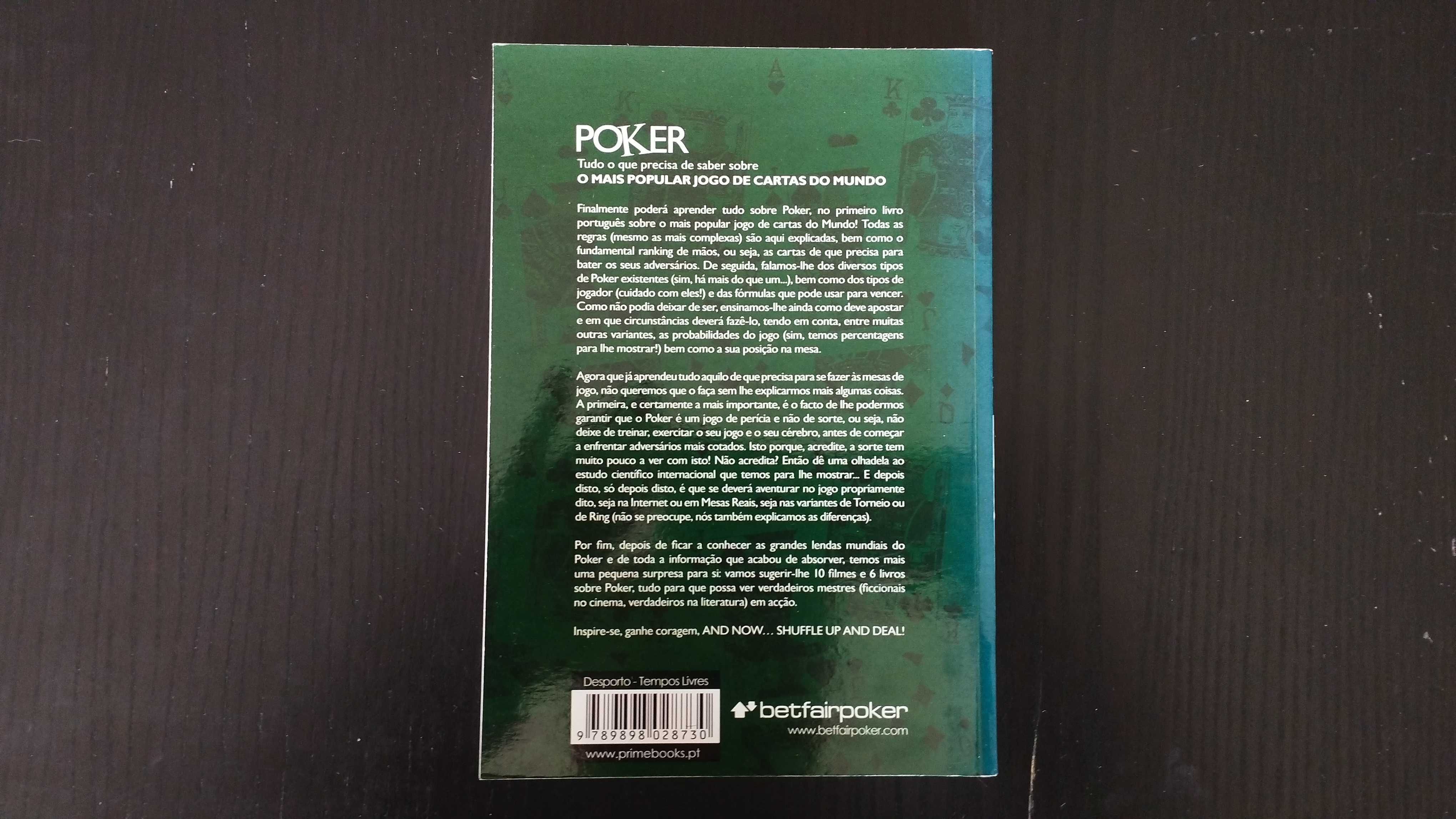 Livro - POKER - Paulo Calado e Sérgio Lopes