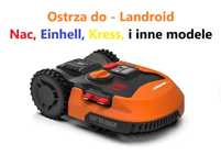 Nóż Noże ostrza Tytanowe do Robota Koszącego WORX LANDROID i inne
