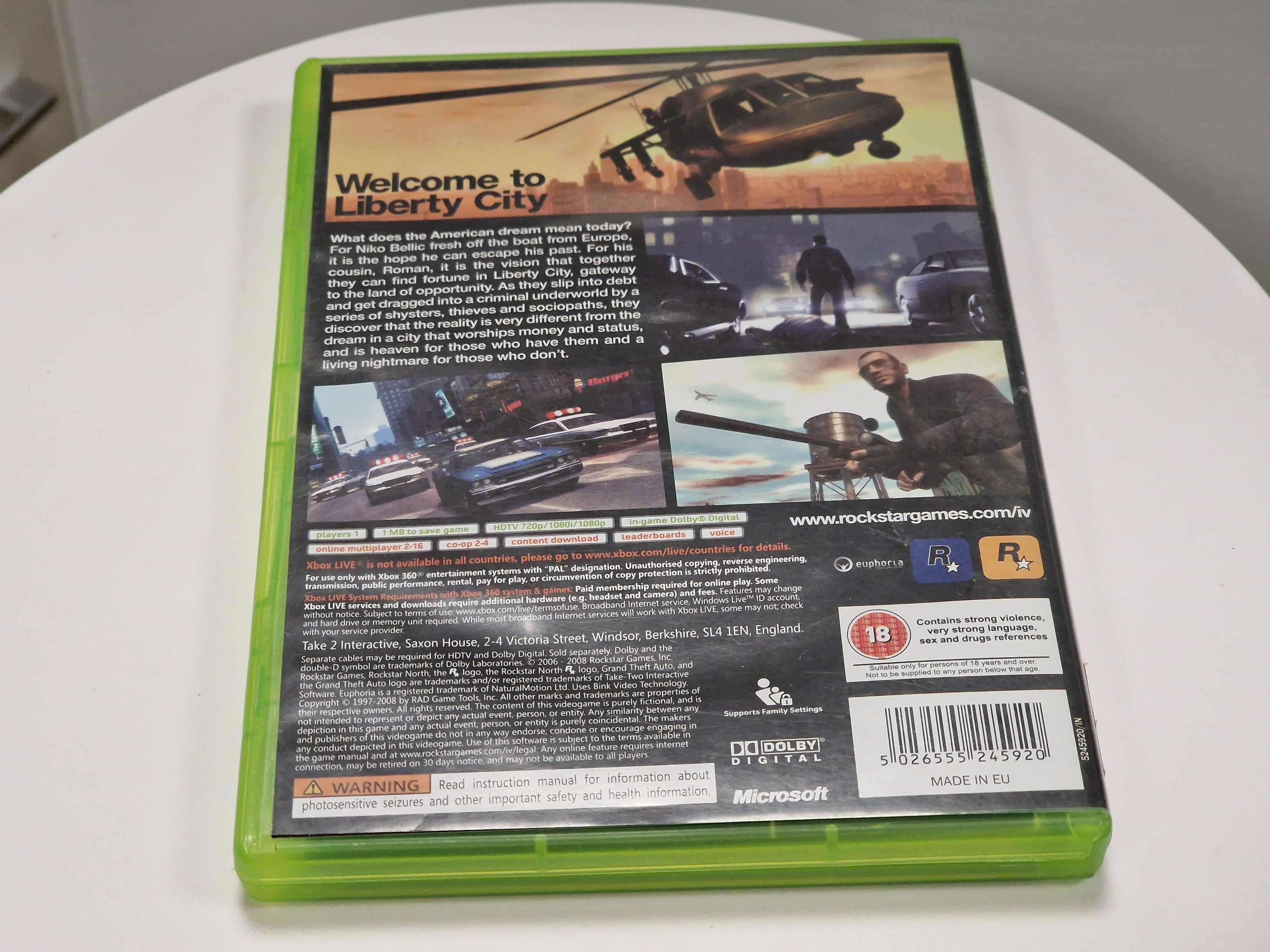 GTA IV Xbox 360 Sklep Zamiana