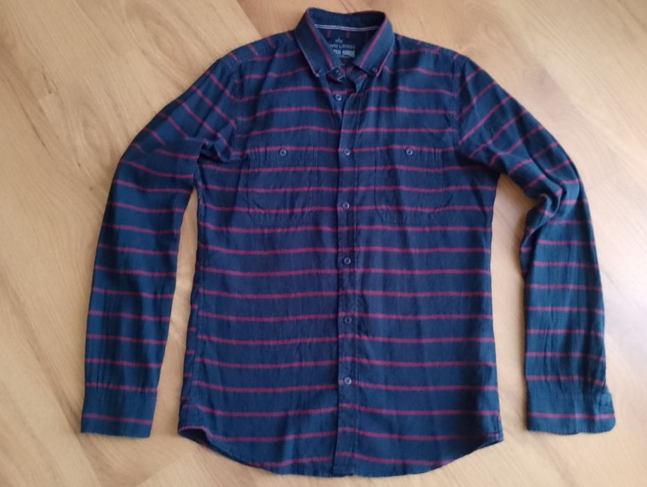 Koszula lniana męska rozm S