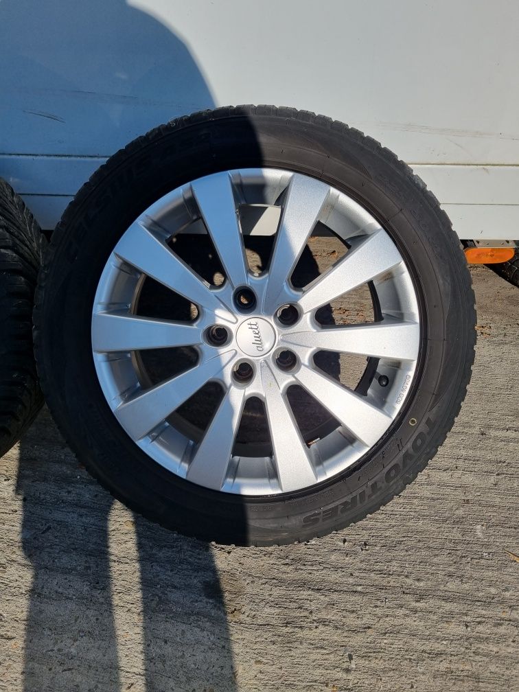 5x112 17" et:35 7j piasata:66.5 opony:225/50r17 audi a4 b8 a5 a3 vw