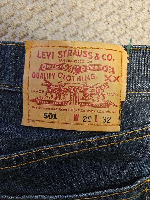 Жіночі прямі джинси середня посадка Levi's 501 90S 29/32