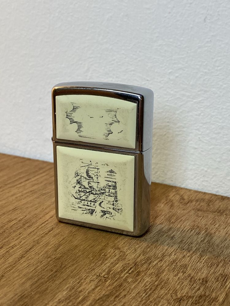 Zapalniczka zippo żaglowiec latarnia