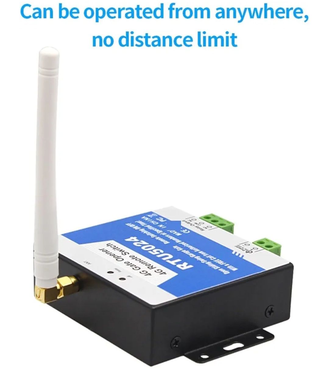 Płyta sterująca operatora bramy przesuwnej 4G wielopasmowy RTU5024 GSM