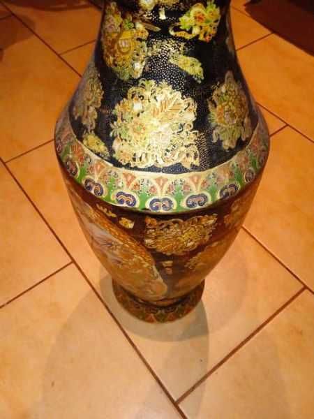 Wazon orientalny chiński chiny dekoracyjny duży 60 cm .Okazja.