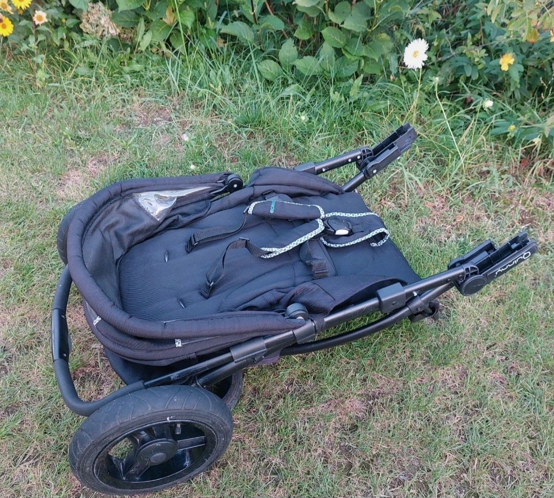 Wózek Quinny trójkołowy pompowane koła