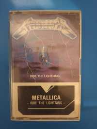 METALLICA Ride The Lightning kaseta magnetofonowa