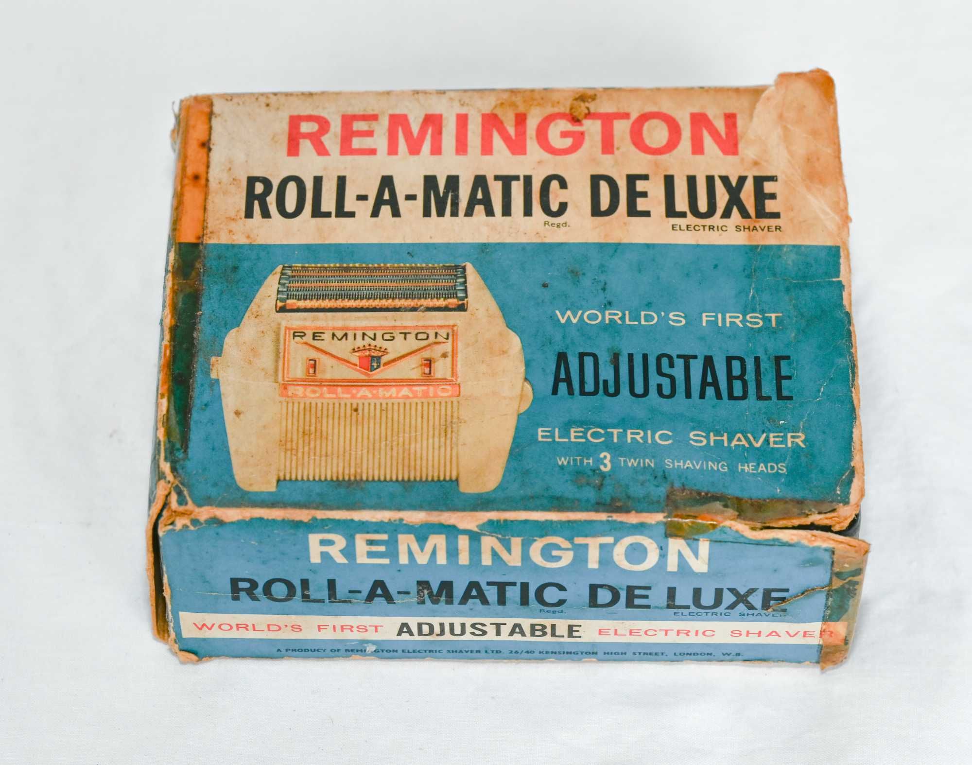 Máquina de barbear Remington vintage